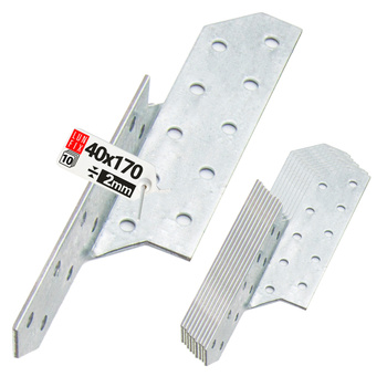 Łącznik krokwiowy LK1 ciesielski 170x40 mm LEWY 10szt.