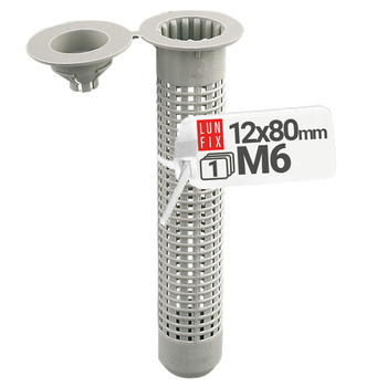 Tuleja siatkowa 12x80mm M6 do kotw chemicznych