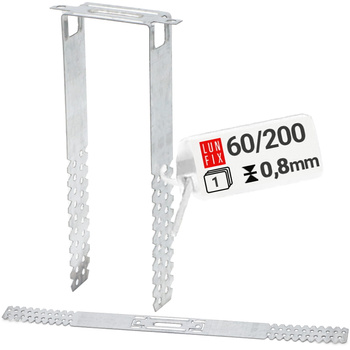 Wieszak płaski ES 60/200 profil CD60 płyta GK 1szt.