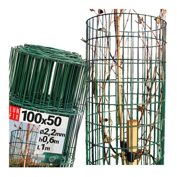 Osłonka do roślin siatka ogrodowa 60 cm zielona 10mb