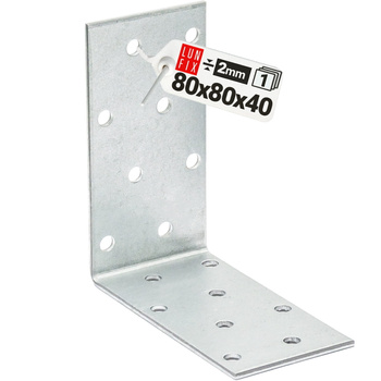 Kątownik montażowy 80x80x40 2mm