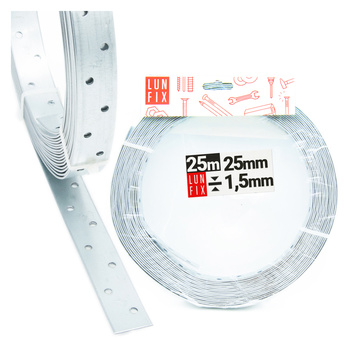 Taśma montażowa 25x1,5 TM25 opak. 25mb