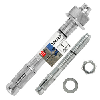 Kotwa ekspresowa do betonu M10 120mm pierścieniowa rozprężana 1szt.