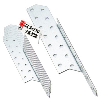 Łącznik krokwiowy LK4 ciesielski 210x32,5 mm PRAWY 10szt.