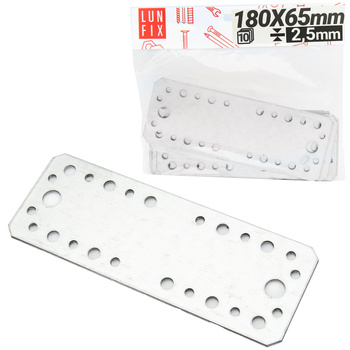 Łącznik płaski 180x65x2,5 LP6 10szt.